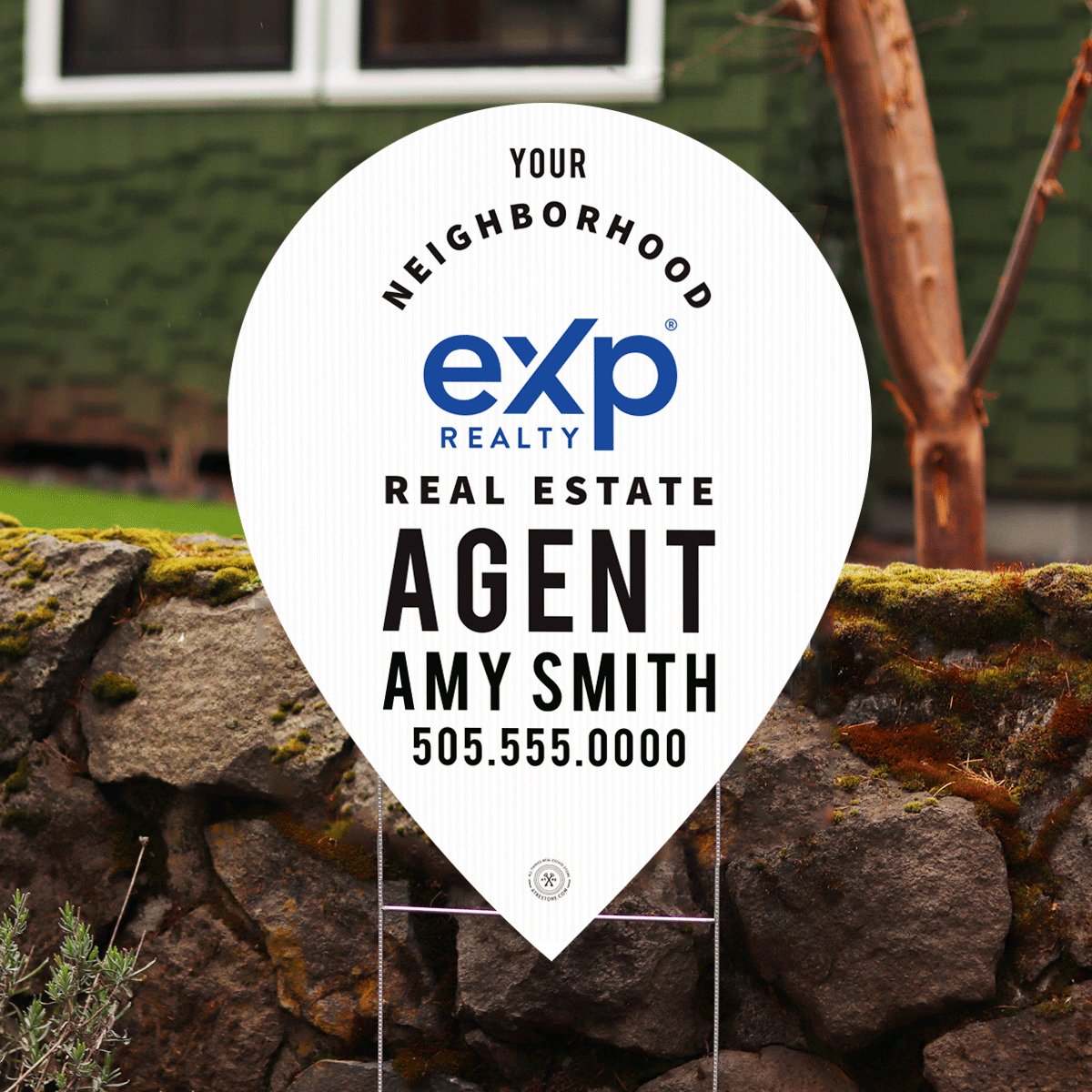 EXP Realty - Personalized Neighborhood Agent Map Pin - All Things Real Estate
