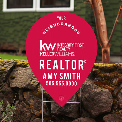 Keller Williams - Personalized Neighborhood Agent Map Pin - All Things Real Estate