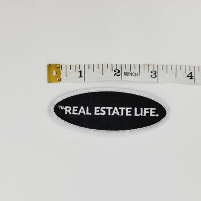 Real Estate Life. - Oval - Iron or Sew On Patch - All Things Real Estate