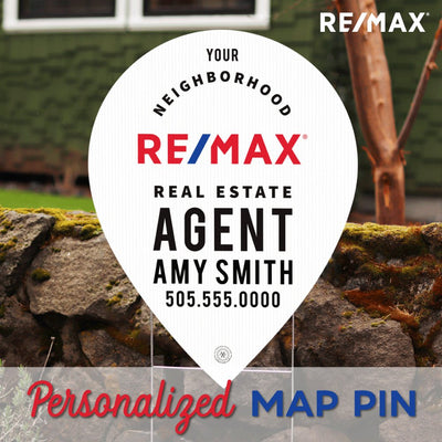Re/Max - Personalized Neighborhood Agent Map Pin - All Things Real Estate